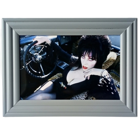 Elvira Horror Queen Cult Classic Gothic Punk Decor Rockabilly In Car - Picture 3 of 5